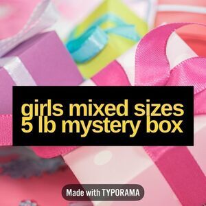 5 lb Build Your Own Bundle Lot! See Instructions in Description Size 6-12 Months